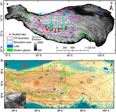 The Driving Forces Underlying Spatiotemporal Lake Extent Changes in the Inner Tibetan Plateau During the Holocene